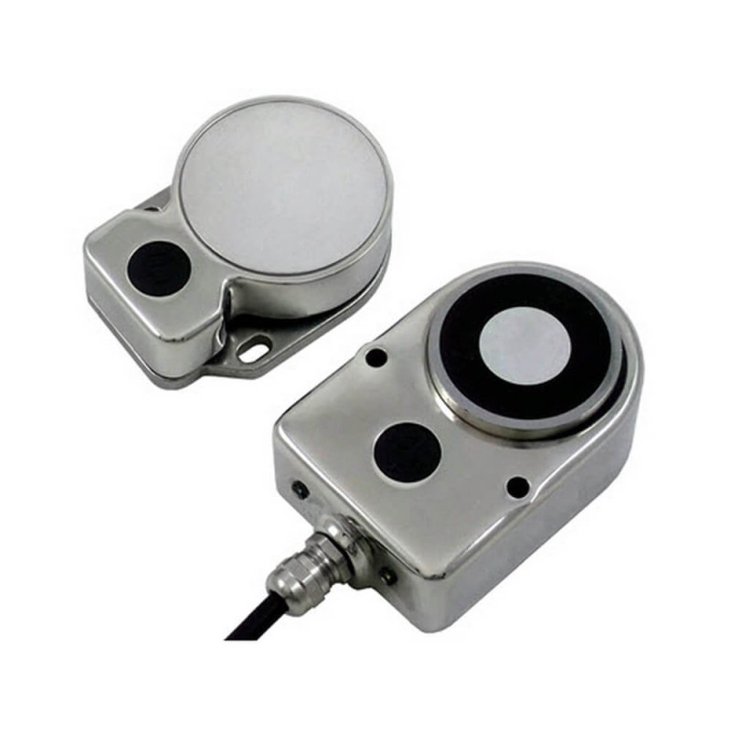 1 pcs - Omron D40ML Series Magnetic, RFID Non-Contact Safety Switch, Stainless Steel Housing, 2NC, M12