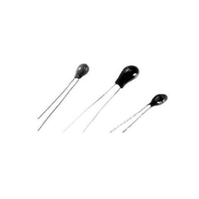 10 pcs - TE Connectivity Ceramic NTC NTC Thermistor, -40°C Min, +150°C Max, 2.4mm Probe