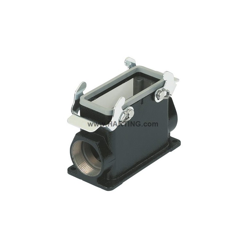 1 pcs - HARTING Han M Heavy Duty Power Connector Housing, M32 x 2 Thread