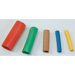 1 Bag of 100 - SES Sterling Expandable Neoprene Green Cable Sleeve, 7.5mm Diameter, 30mm Length, Helavia Series