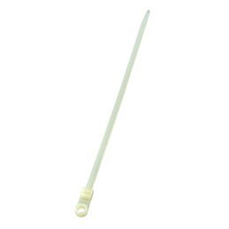 1 Bag of 100 - RS PRO Cable Tie, 219mm x 4.8 mm, Natural Nylon