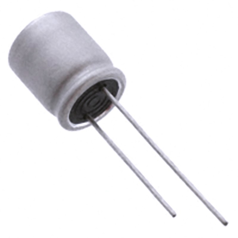 10 pcs - Panasonic 1mF Through Hole Polymer Capacitor, 16V dc
