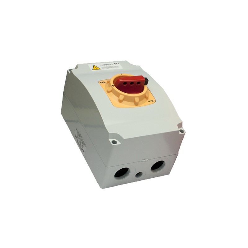 1 pcs - Craig & Derricott 3P+N Pole Isolator Switch - 40A Maximum Current, 15kW Power Rating, IP65