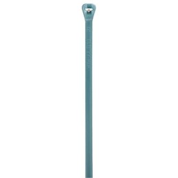 1 Bag of 100 - Thomas & Betts Cable Ties, 185.67mm x 4.57 mm, Blue Fluoropolymer, Pk-100