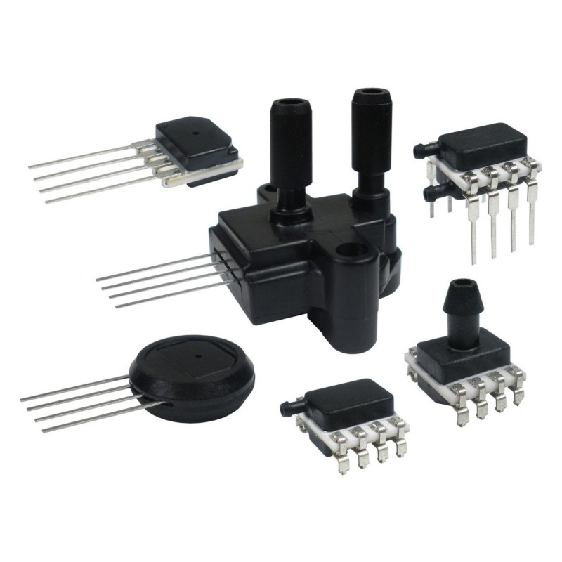 10 pcs - Honeywell Piezoresistive Pressure Sensor, 103kPa Operating Max, Surface Mount, 8-Pin, 206kPa Overload Max, SMT