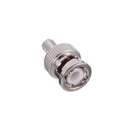 10 pcs : VB10-2031 - RF Connectors / Coaxial Connectors BNC Crimp Plug RG59
