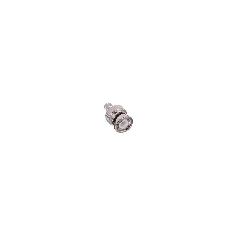 10 pcs : VB10-2031 - RF Connectors / Coaxial Connectors BNC Crimp Plug RG59