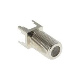 10 pcs : VF320 - RF Connectors / Coaxial Connectors F Vert PCB Mt Jack