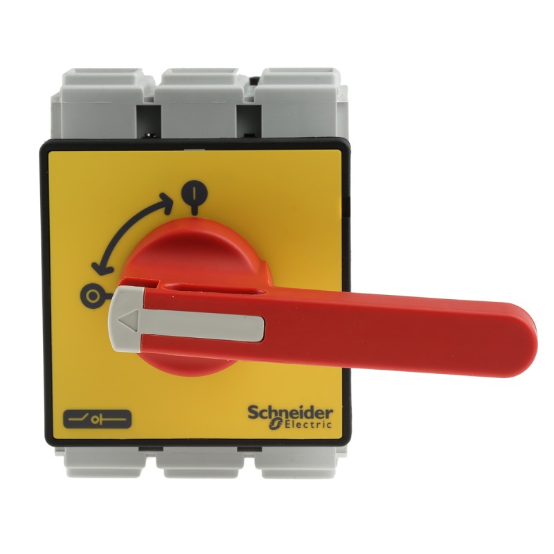 1 pcs - Schneider Electric 3P Pole Isolator Switch - 125A Maximum Current, 45W Power Rating