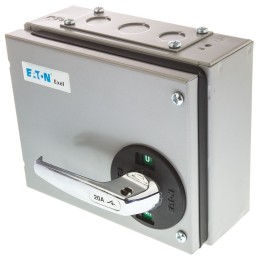 1 pcs - Eaton 3P+N Pole Isolator Switch - 20A Maximum Current, IP40