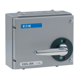 1 pcs - Eaton 3P+N Pole Isolator Switch - 20A Maximum Current, IP40