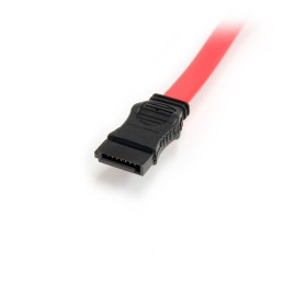 1 pcs - StarTech.com Female Slimline SATA to Female, Male LP4, SATA Data Cable, 508mm