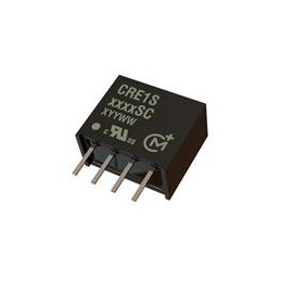 10 pcs : CRE1S2412SC - Isolated DC/DC Converters - Through Hole 1W 24-12V SIP SINGLE