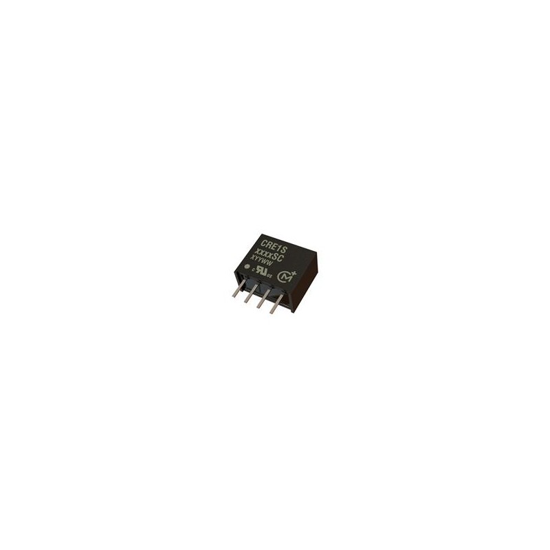 10 pcs : CRE1S0305S3C - Isolated DC/DC Converters - Through Hole 1W 3.3-5V SIP SINGLE