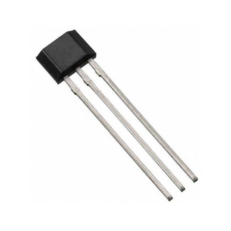 10 pcs - DiodesZetex Surface Mount Hall Effect Sensor, SIP, 3-Pin