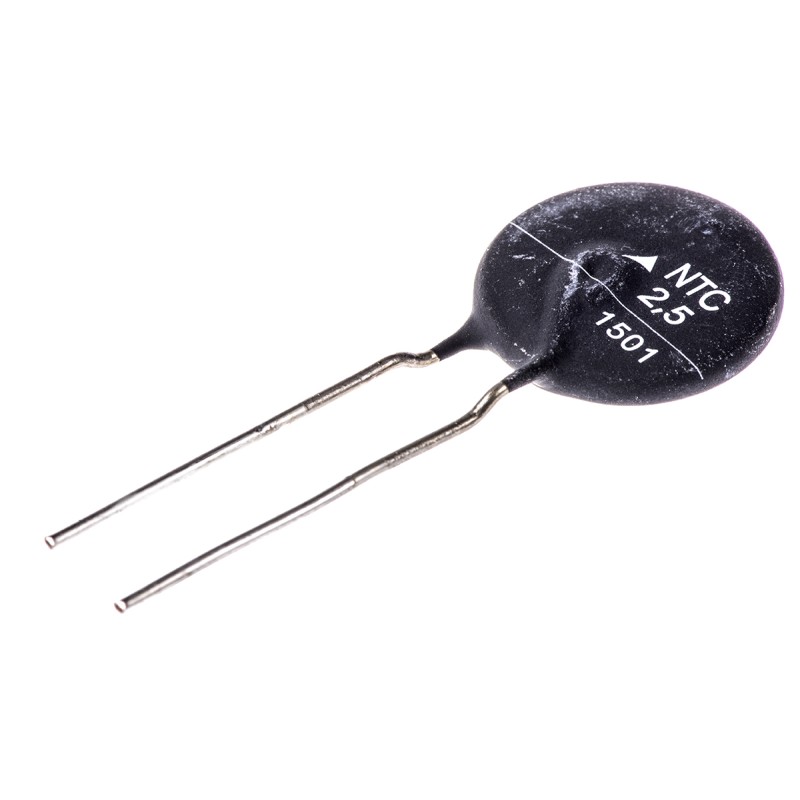 10 pcs - EPCOS Thermistor, 2.5Ω Resistance, NTC Type, 21 x 7mm
