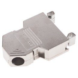 1 pcs - 3M 103 Series Zinc D Sub Backshell, 26 Way, Strain Relief