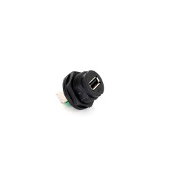 1 pcs - RS PRO Straight, Panel Mount, Socket Type A 2.0 IP67 Coupler