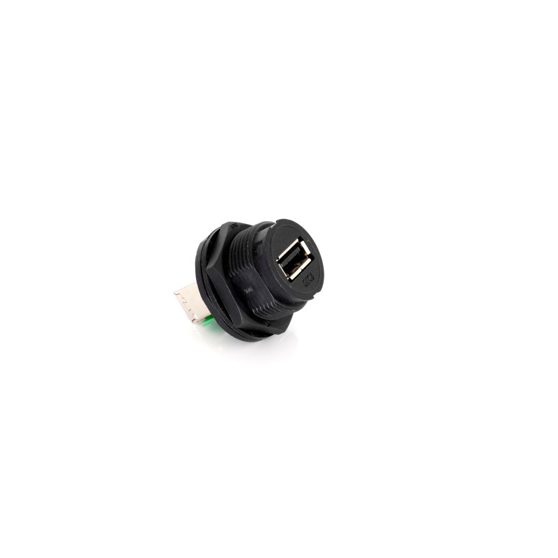 1 pcs - RS PRO Straight, Panel Mount, Socket Type A 2.0 IP67 Coupler