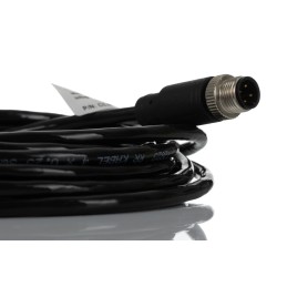 1 pcs - RS PRO Straight Male M12 to Straight Male M12 Sensor Actuator Cable, 5m