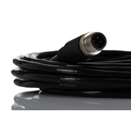 1 pcs - RS PRO Straight Male M12 to Straight Male M12 Sensor Actuator Cable, 5m