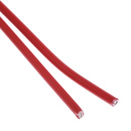 1 Reel of 100 - TE Connectivity Zerohal 100G Series Red 2.5 mm² Hook Up Wire, 13 AWG, 37/0.29 mm, 100m, LSZH Insulation