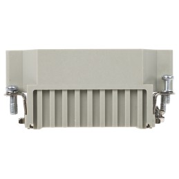 1 pcs - HARTING Heavy Duty Power Connector Insert, 10A, Male, Han D Series, 25 Contacts