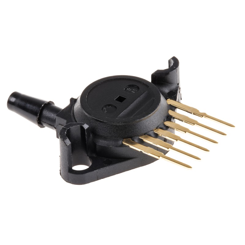 10 pcs - NXP Absolute Pressure Sensor, 700kPa Operating Max, Through-Hole Mount, 6-Pin, 2800kPa Overload Max