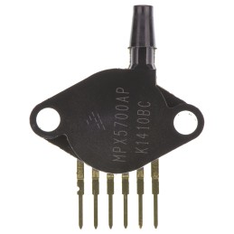 10 pcs - NXP Absolute Pressure Sensor, 700kPa Operating Max, Through-Hole Mount, 6-Pin, 2800kPa Overload Max
