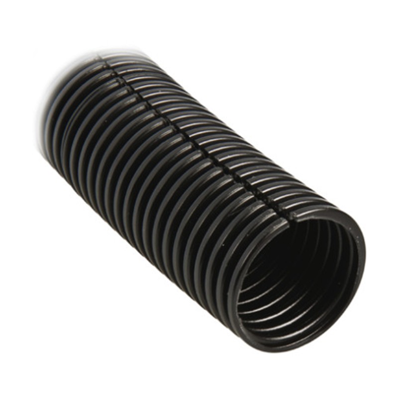 1 Reel of 100 M - RS PRO Flexible, Split Conduit, 25mm Nominal Diameter, Plastic, Black