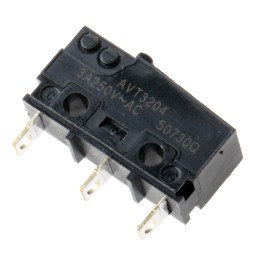 1 pcs - Panasonic Pin Plunger Micro Switch, Solder Terminal, 3 A @ 250 V ac, SP-CO