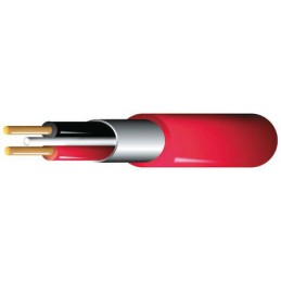 1 Reel of 100 M - Prysmian 2 Core Power Cable, 1.5 mm², 100m, Red, Fire Performance, 19.5 A, 500 V