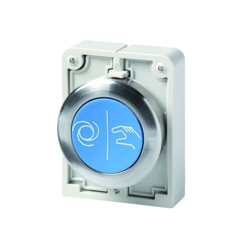 1 pcs - Eaton RMQ Titan M30 Series Push Button, Momentary, 30.5mm Cutout, IP66, IP67, IP69K