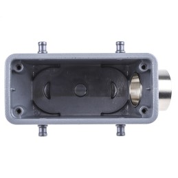 1 pcs - Epic Contact H-BE Heavy Duty Power Connector Hood, 16 Contacts, M25 Thread