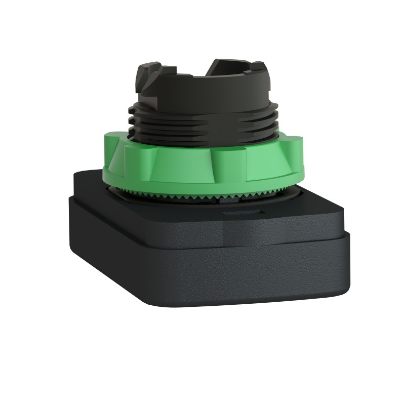 1 pcs - Schneider Electric Harmony XB5 Series Green, Red Momentary Push Button Head, 22mm Cutout