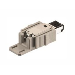 1 pcs - HARTING Heavy Duty Power Connector Module, Male, 4 Contacts