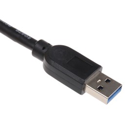 1 pcs - Roline USB 3.0 Cable, Male USB A to Male USB B Cable, 800mm