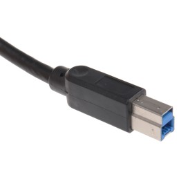 1 pcs - Roline USB 3.0 Cable, Male USB A to Male USB B Cable, 800mm
