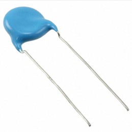 10 pcs - Murata Single Layer Ceramic Capacitor (SLCC) 330pF 1 kV dc, 400 (Y2) V ac, 440 (X1) V ac ±10% B Dielectric, DE2,