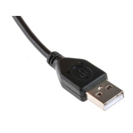 1 pcs - RS PRO USB 2.0 Cable, Male USB A to Female USB A Cable, 250mm