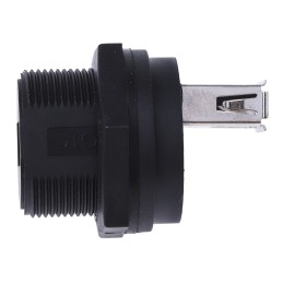 1 pcs - RS PRO Straight, Panel Mount, Socket Type A 2.0 IP67 USB Connector