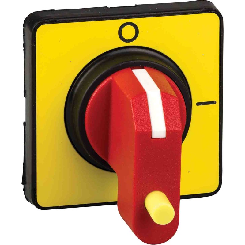 1 pcs - Schneider Electric Red Rotary Handle, TeSys Series