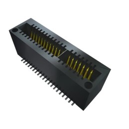 1 pcs - Samtec MEC1 Series Vertical Male Edge Connector, Surface Mount, 40-Contacts, 1mm Pitch, 2-Row