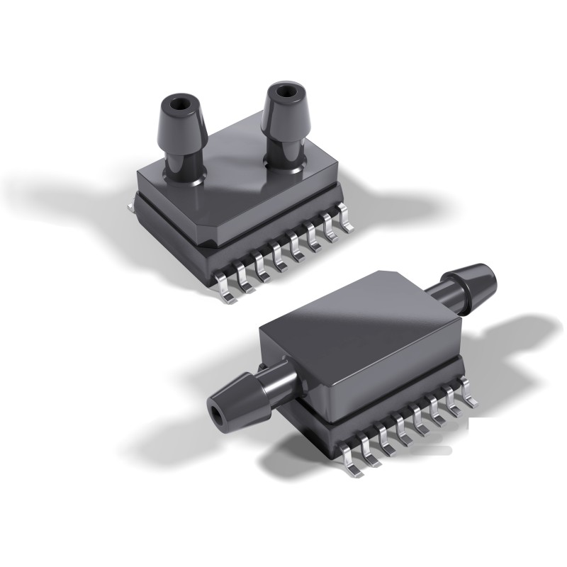 10 pcs - TE Connectivity Pressure Sensor, 40kPa Operating Max, PCB Monut, 16-Pin, SOIC