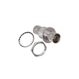 10 pcs : RF1-44-D-AS-75-HDW - RF Connectors / Coaxial Connectors STD THROUGH HOLE BULKHEAD SOCKET