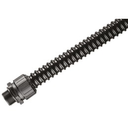 1 Reel of 30 M - Adaptaflex Extra Flexible Conduit, 50mm Nominal Diameter, PVC, Black