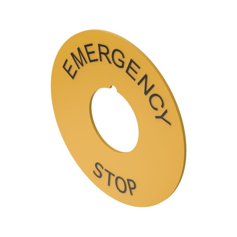 1 pcs - EAO Push Button for Use with 704 Series, Emergency Stop