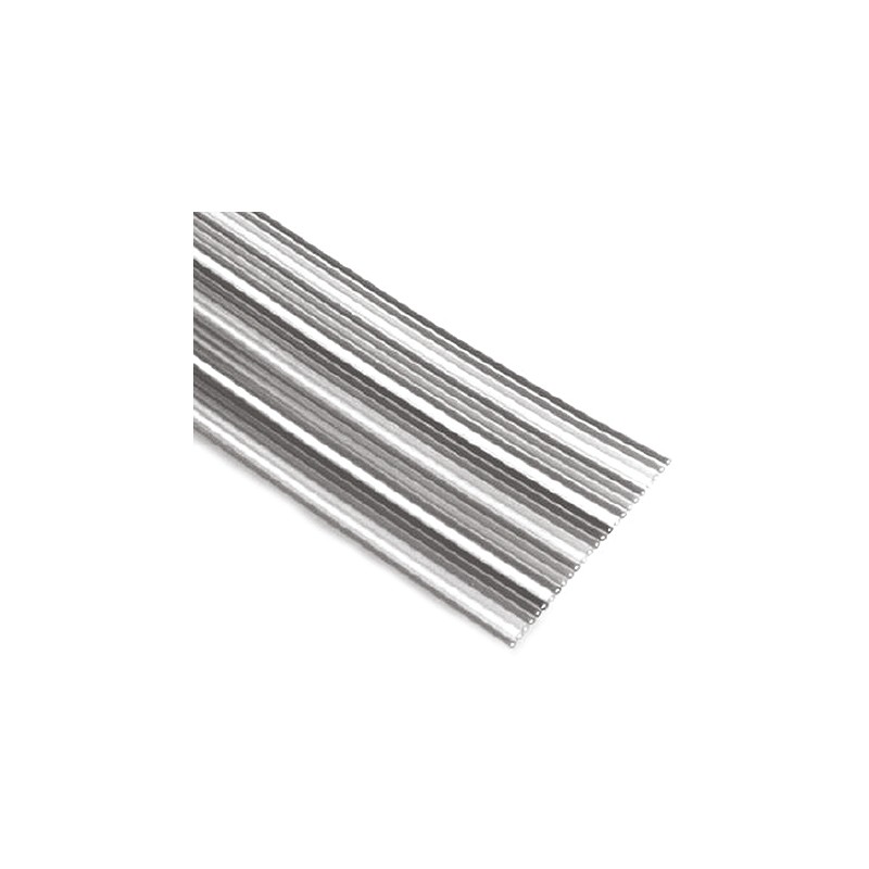 1 Reel of 30 M - 3M 3811 Series Flat Ribbon Cable, 50-Way, 1.27mm Pitch, 31m Length