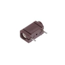 10 pcs : 571-0300 - Test Sockets 4MM SINGLE SKT BROWN