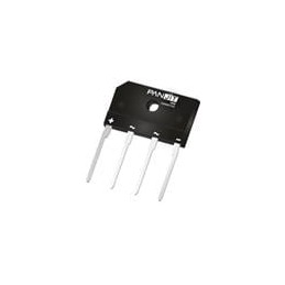 10 pcs : KBJ610_T0_00601 - Bridge Rectifiers KBJ package, 6A/1000V standard bridge